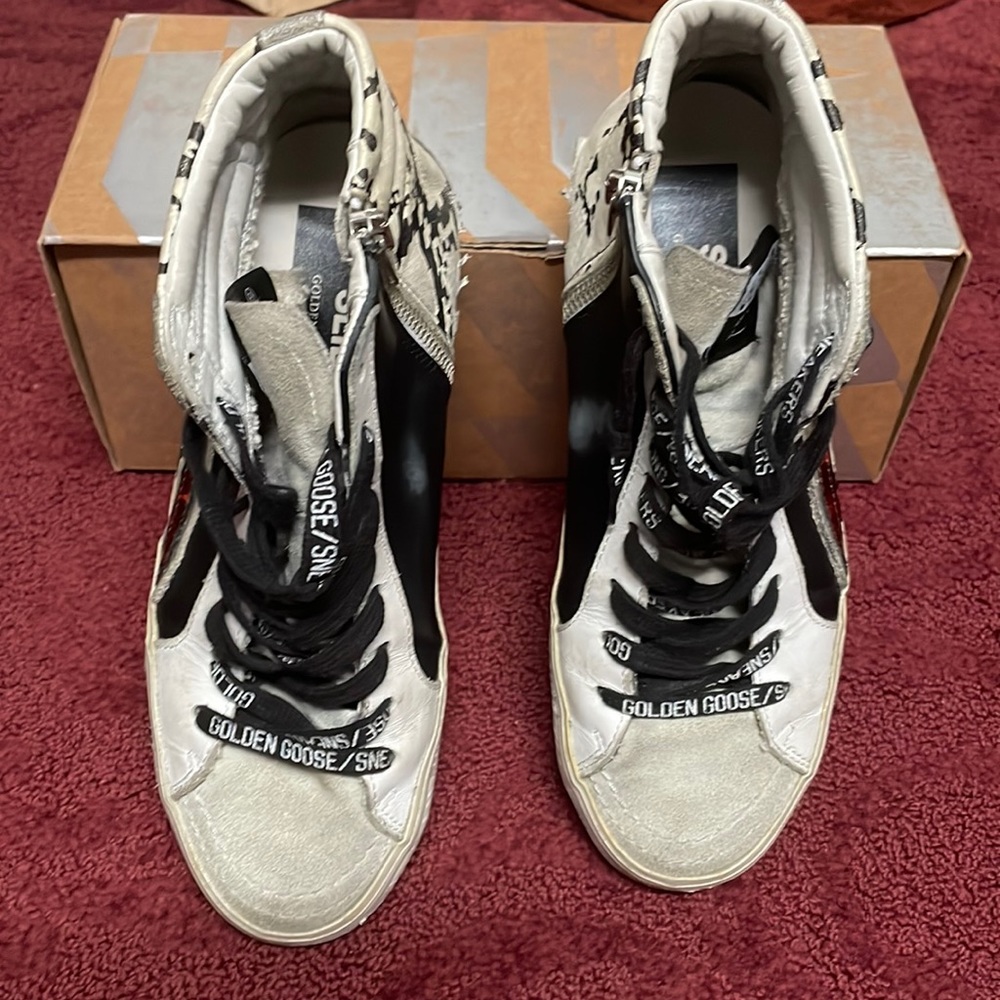 High top Golden Goose sneakers